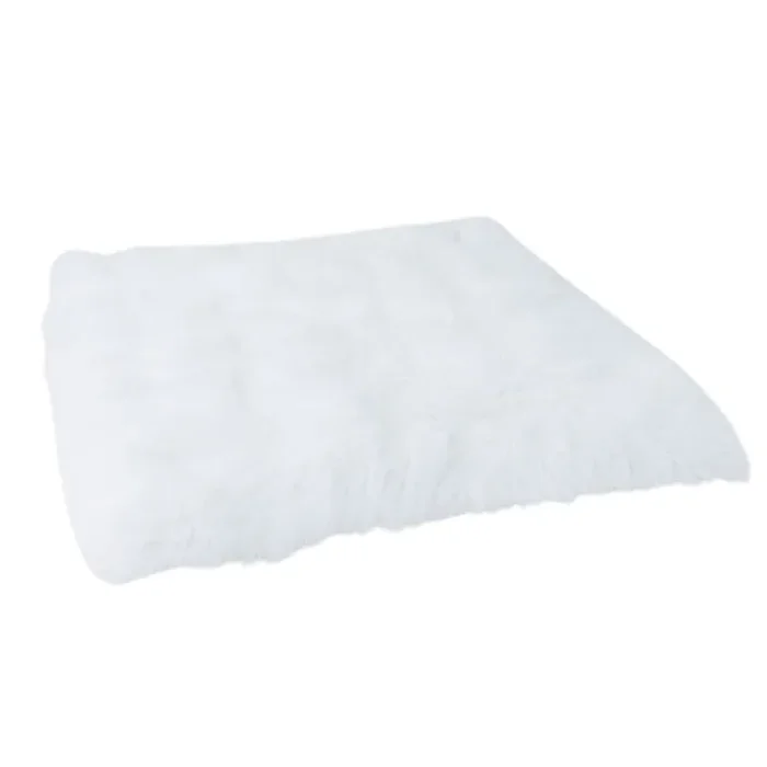 White Luxury Shag Play Mattress