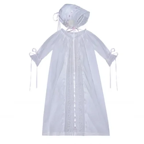 White Shiloh Daygown – Pink