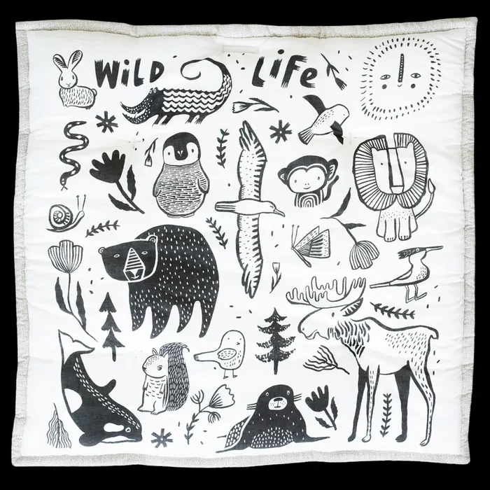 Wildlife Reversible Playmat