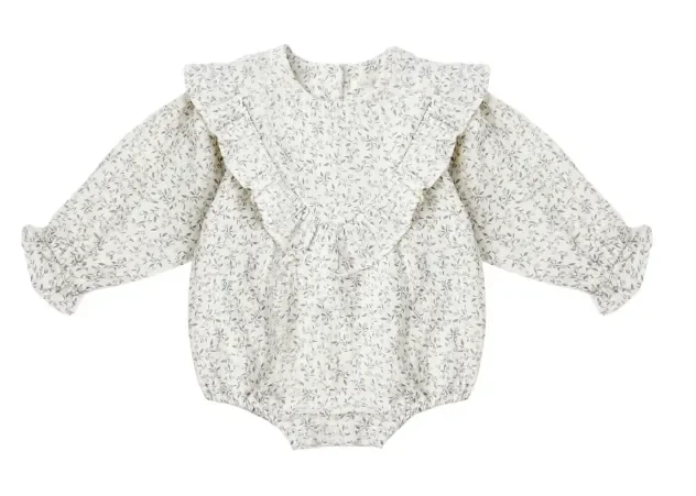 Winnie Romper | Blue Vines
