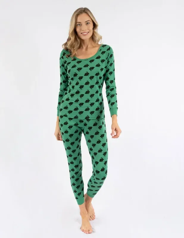 Women’s Cotton Bunny Pajamas