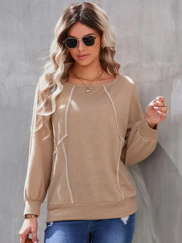 Women’s Eco-Fleece Stitching Detail Sweatshirt
