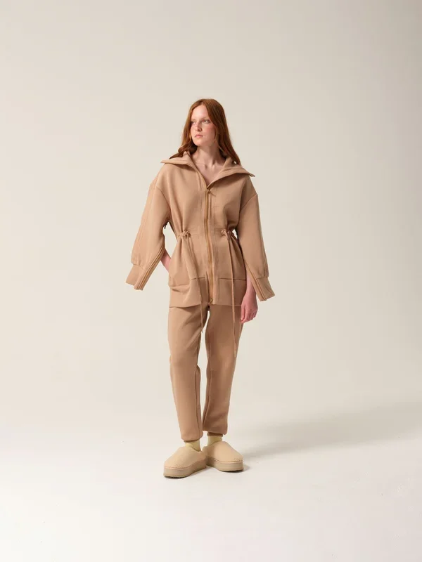 Womens Recovery 1-2-3 Tracksuit Caramel