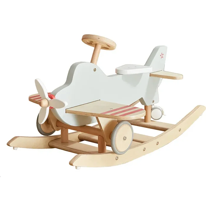 Wonder and Wise Airplane Rocker & Ride On
