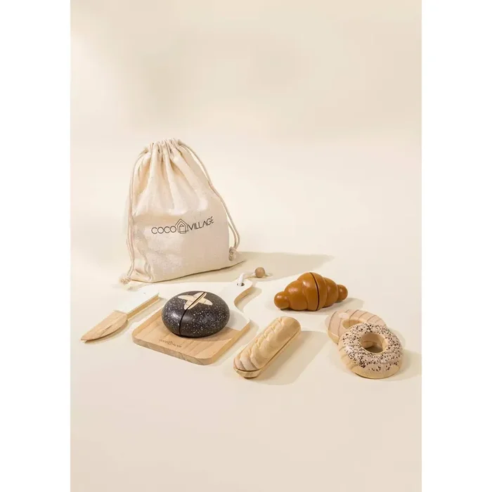 Wooden Bakery Set