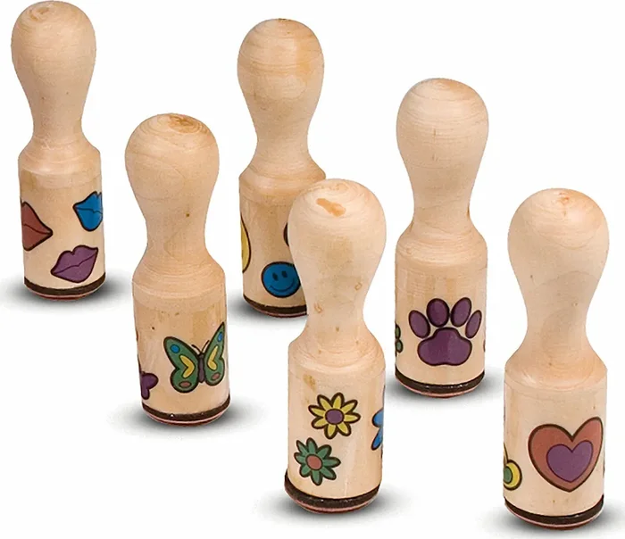 Wooden Stamp Set – Happy Handles