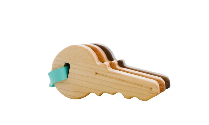 Wooden Toy Keys