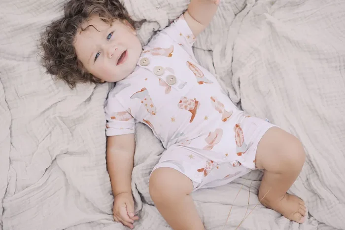 Wrangle Button Romper