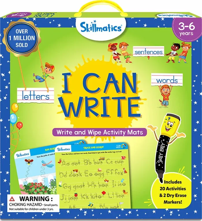 Write & Wipe – I Can Write Ages 3-6