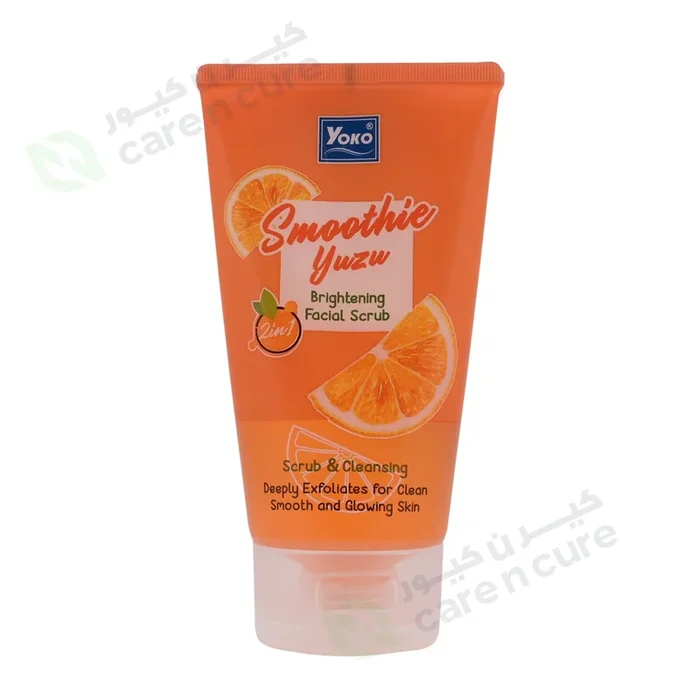 Yoko Smoothie Yuzu Brightening Facial Scrub 100ml