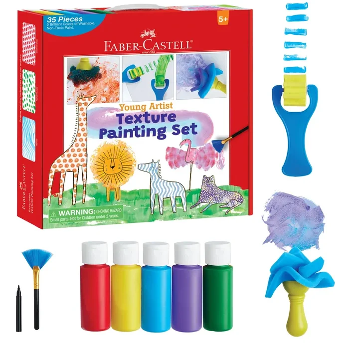 Young Artist Texture Painting Art Set for Kids
