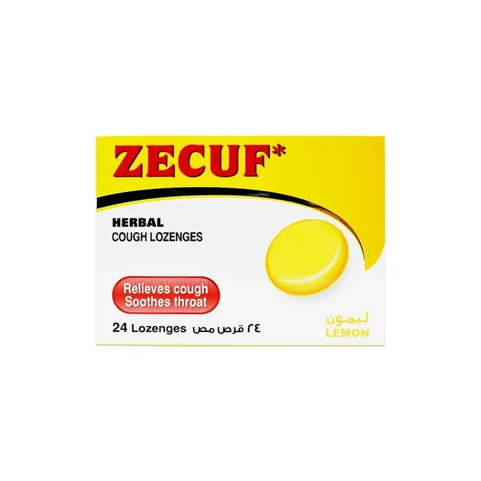 Zecuf Lozenges Lemon 24 Pieces