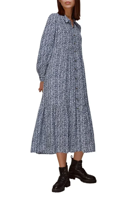 Zig Zag Trapeze Dress