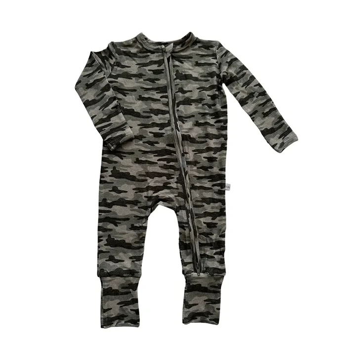 Zipper Romper – Camo