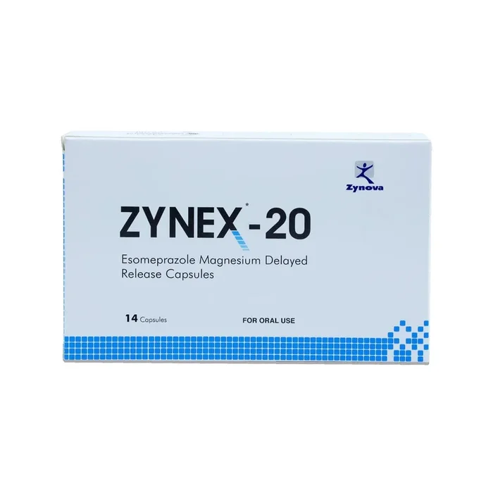 Zynex 20 mg Cap 14 Pieces